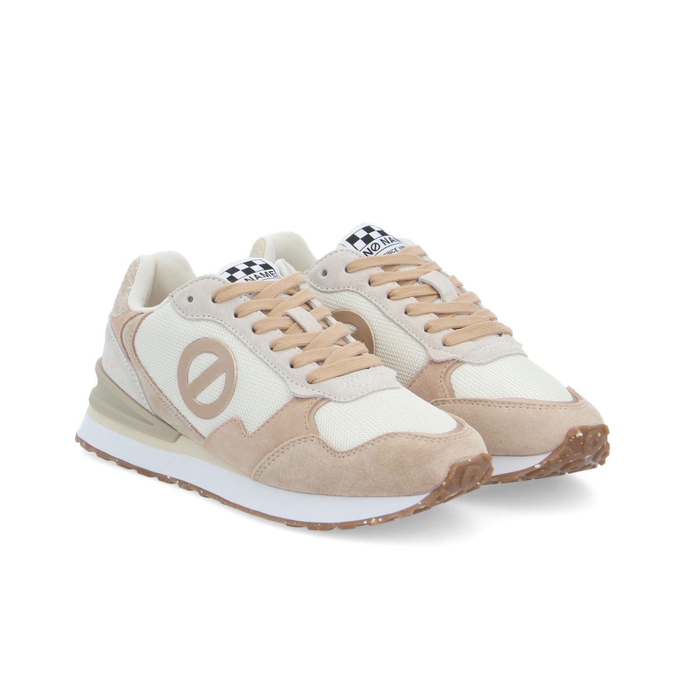 TOVA RUNNER W - SDE/MESH/ROSIE - BEIGE/BLANC CASSE